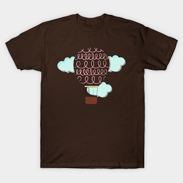 Air Balloon T-Shirt by Designuper